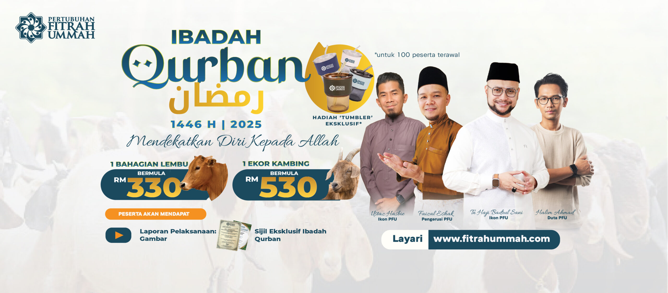 IBADAH QURBAN 2025 RAMADAN - BANNER