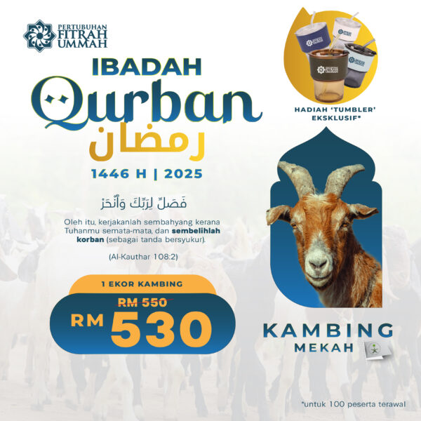 SATU (1) EKOR KAMBING QURBAN - MEKAH (PROMO RAMADAN)